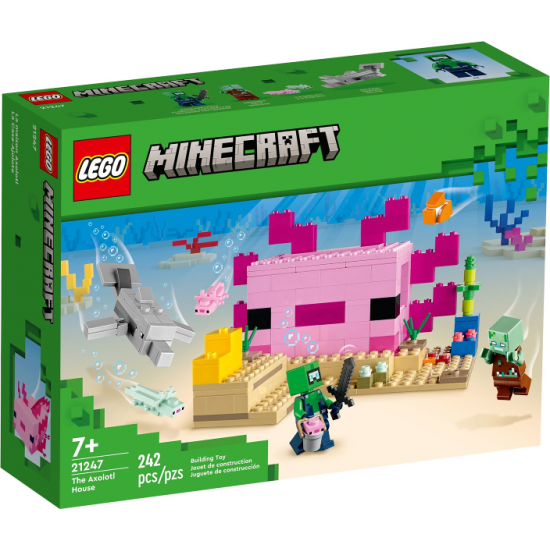 LEGO MINECRAFT The Axolotl House 2023
